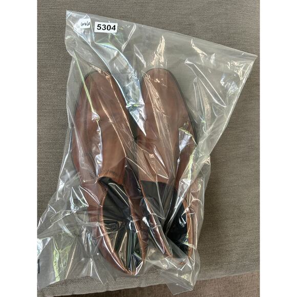 ECCO Dress Shoes Mens Size 13 Brown Leather Slip-On Loafers Simple Classic main image 5